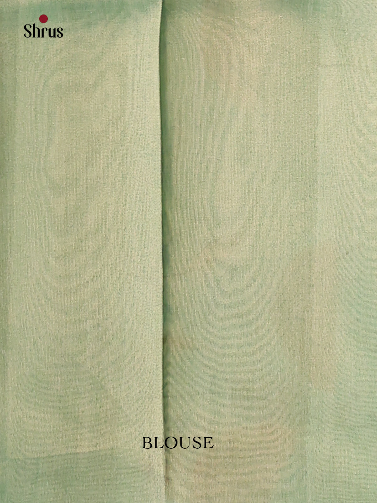 Pastel green - Semi Tissue Print Saree