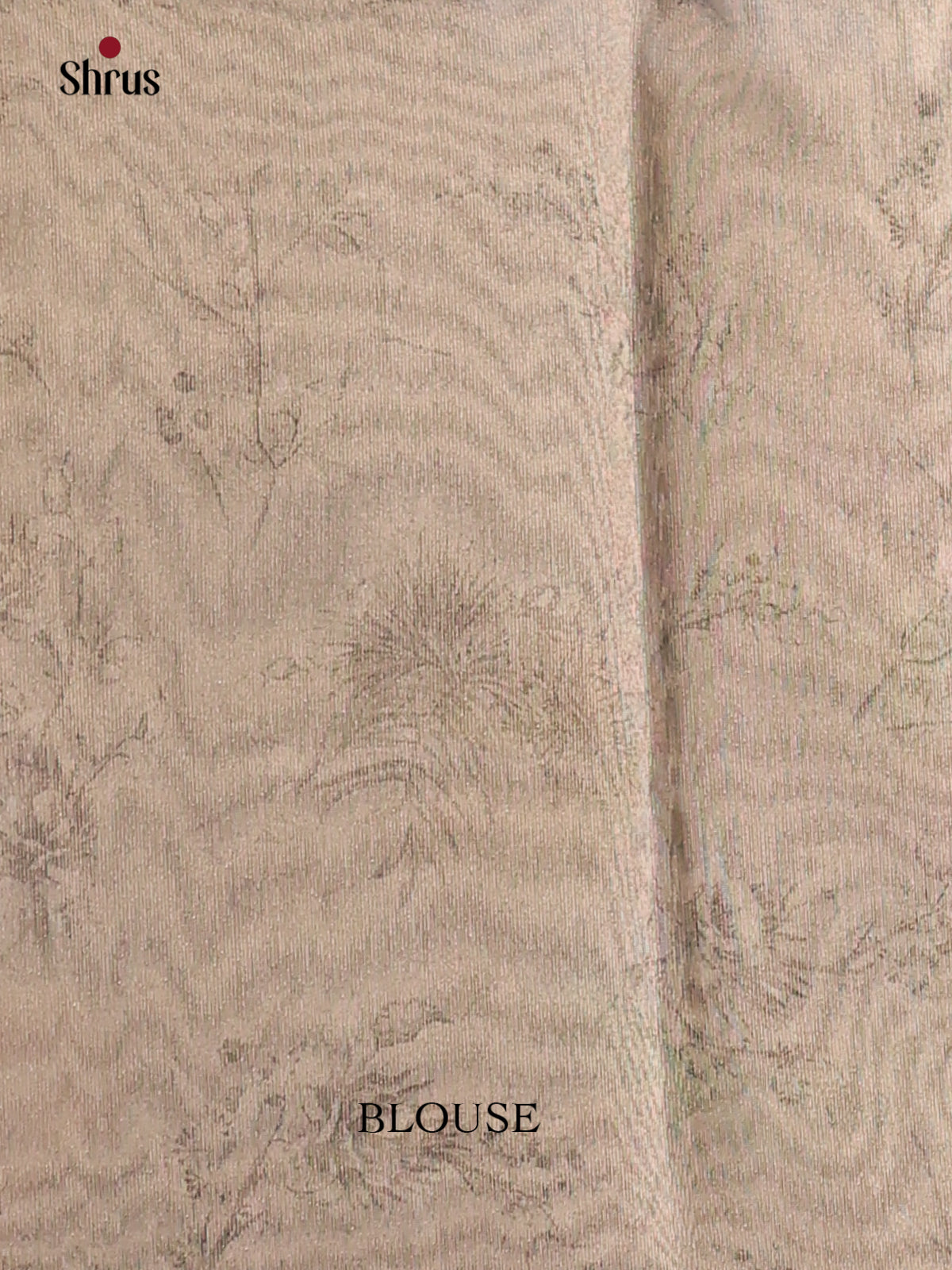 Grey - Semi Tissue Print Saree