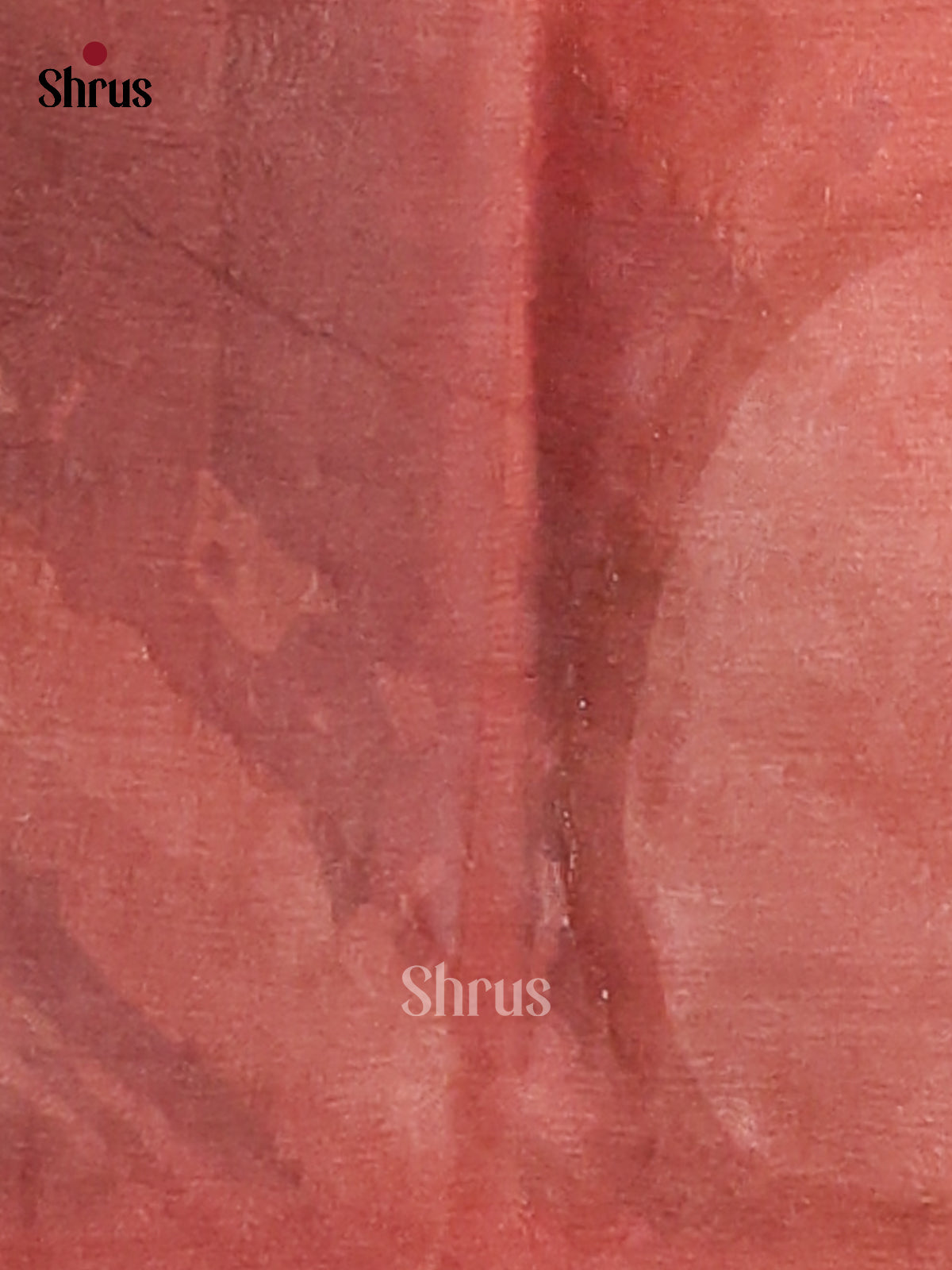 Pink - Semi Tissue Print Saree