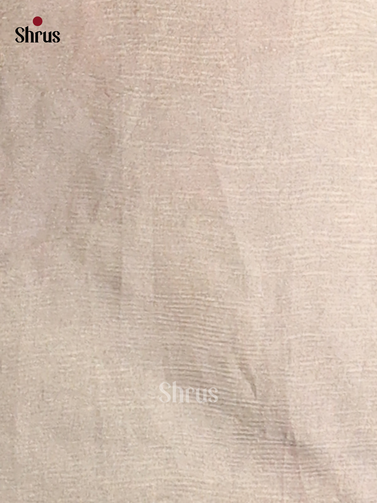 Grey-  Semi Tissue Print Saree