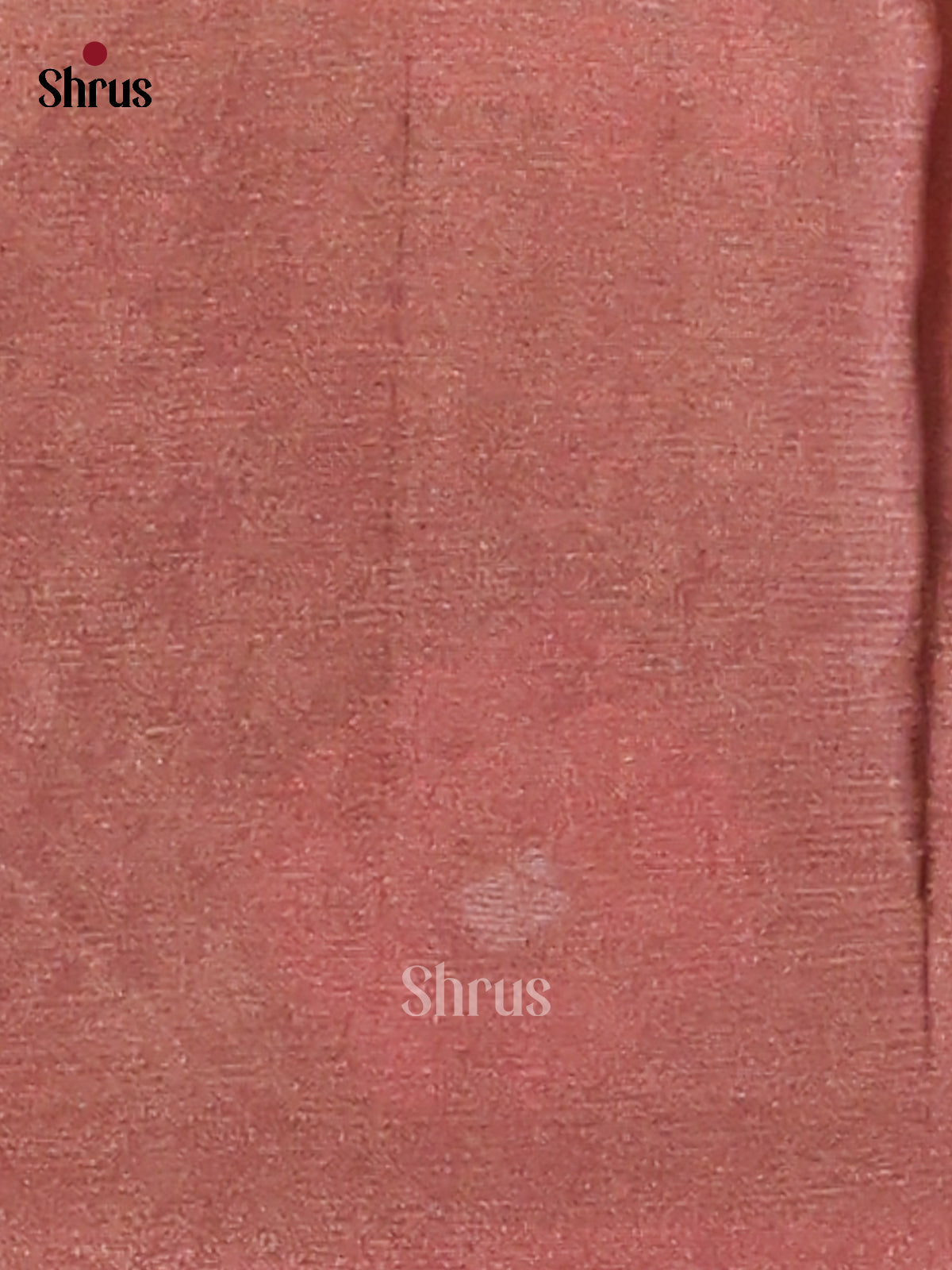 Pink - Semi Tissue Print Saree