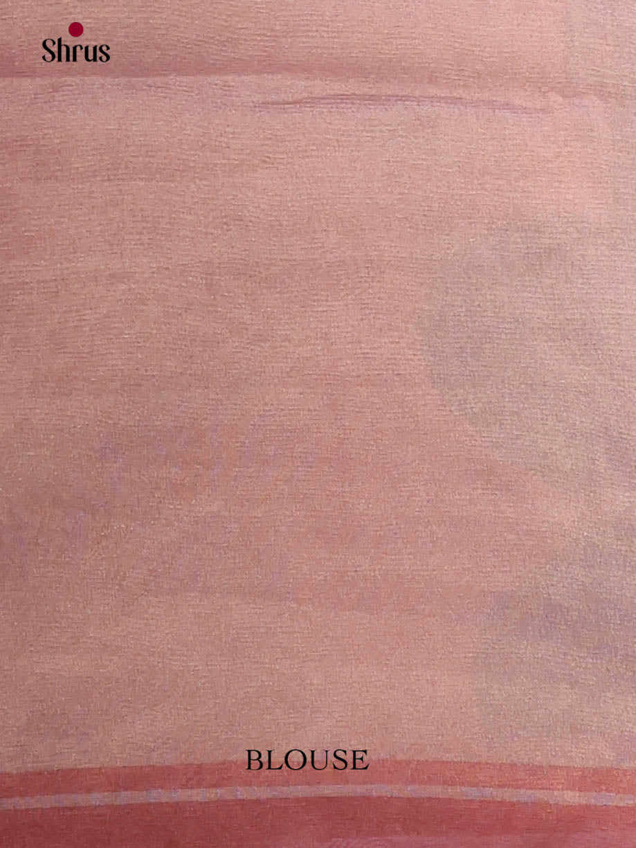 Onion Peel - Semi Tissue Print Saree - Shop on Shrus.com