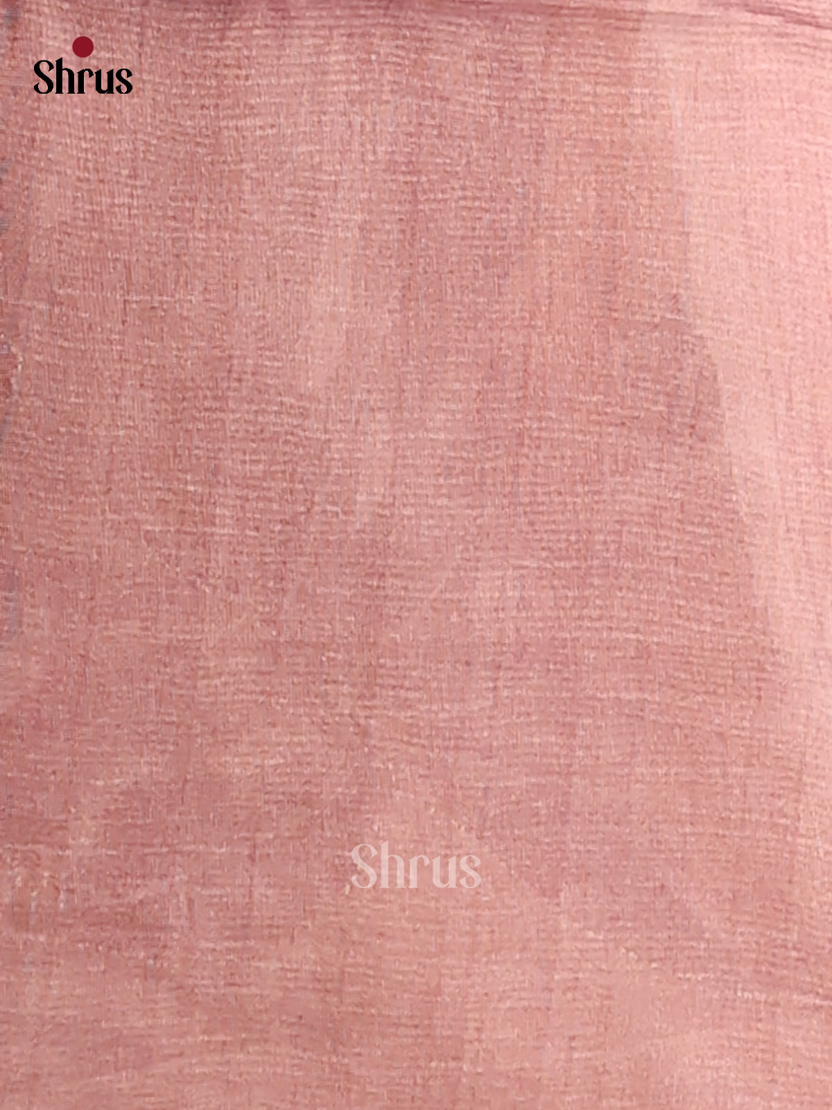 Mild Purple - Semi Tissue Print Saree