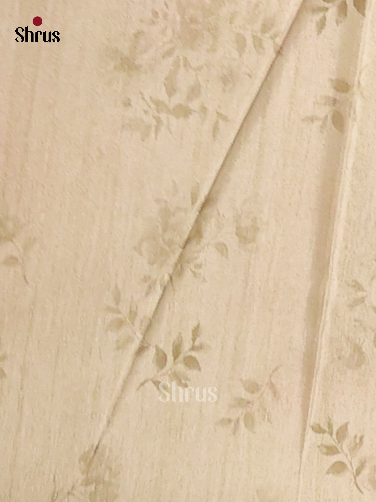 Mild Green - Semi Modal Saree - Shop on Shrus.com