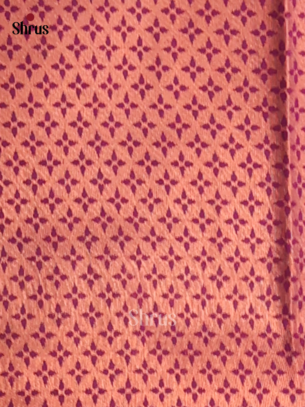 Lavender & Violet - Semi Softsilk Saree - Shop on Shrus.com