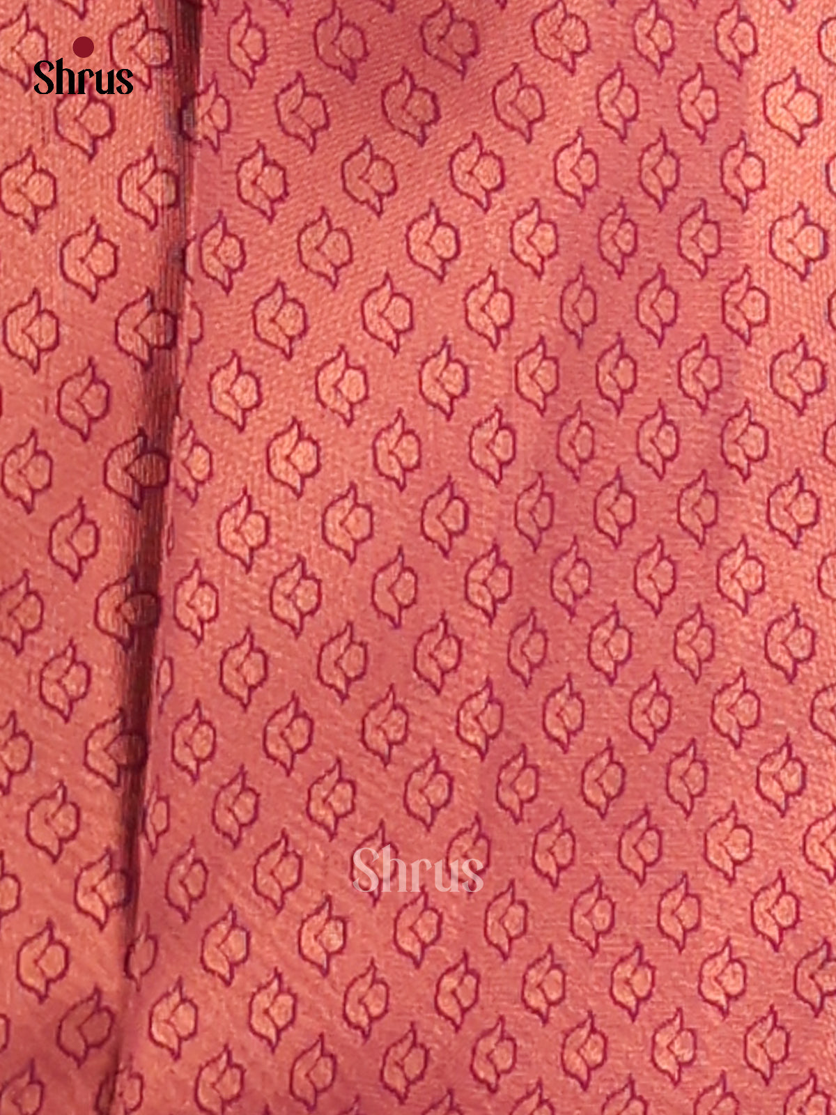 Lilac & Maroon - Semi Softsilk Saree - Shop on Shrus.com