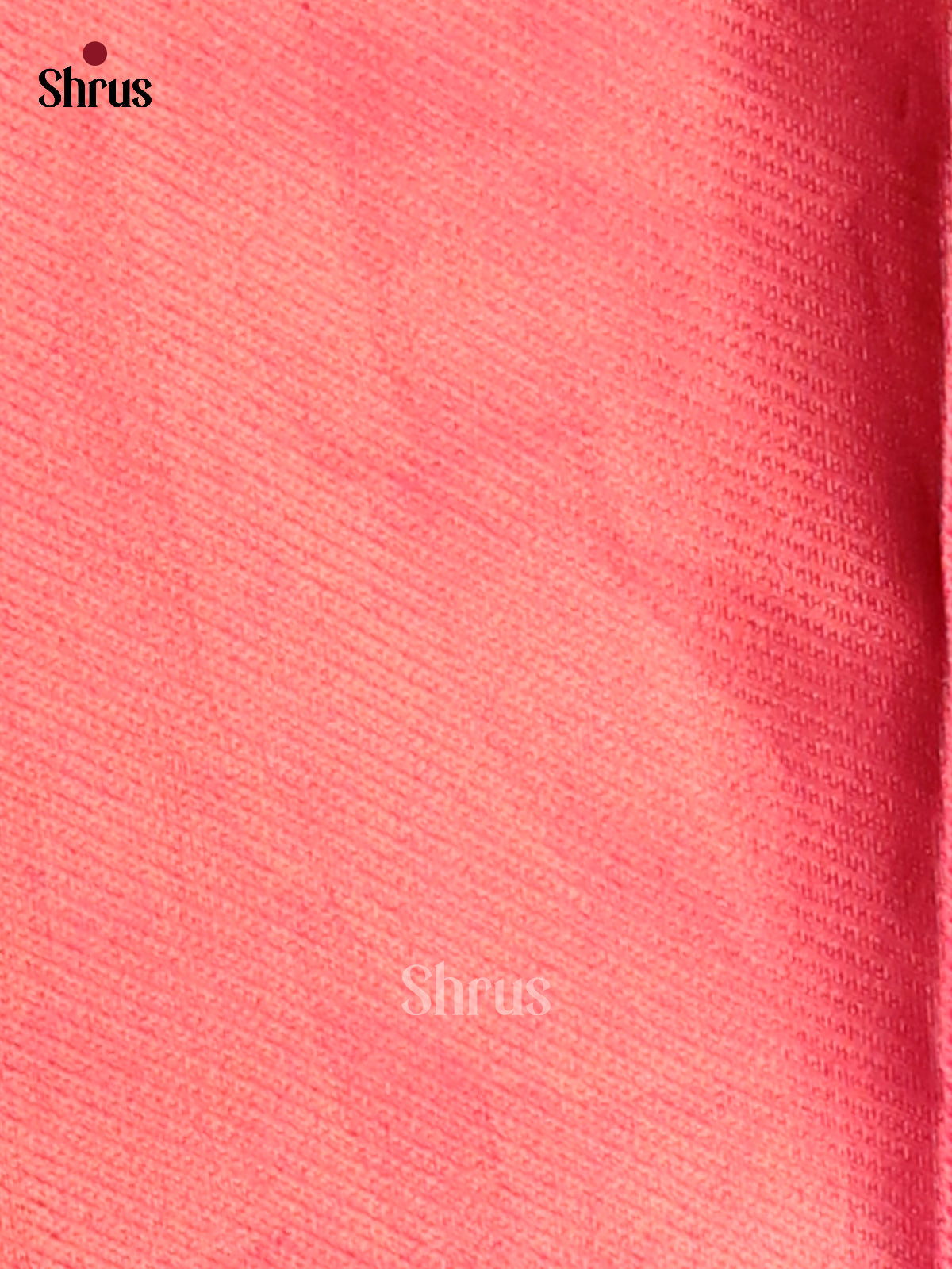 Light Brown  & Pink  - Semi Softsilk Saree - Shop on Shrus.com