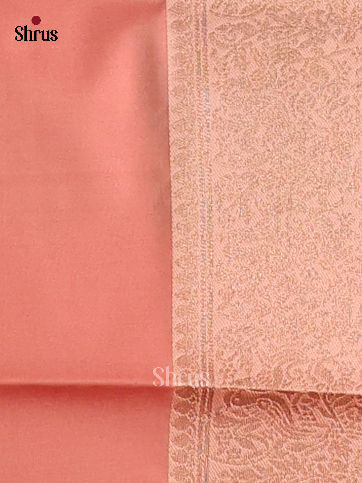 Purple & Dusty Pink - Semi Softsilk Saree - Shop on Shrus.com