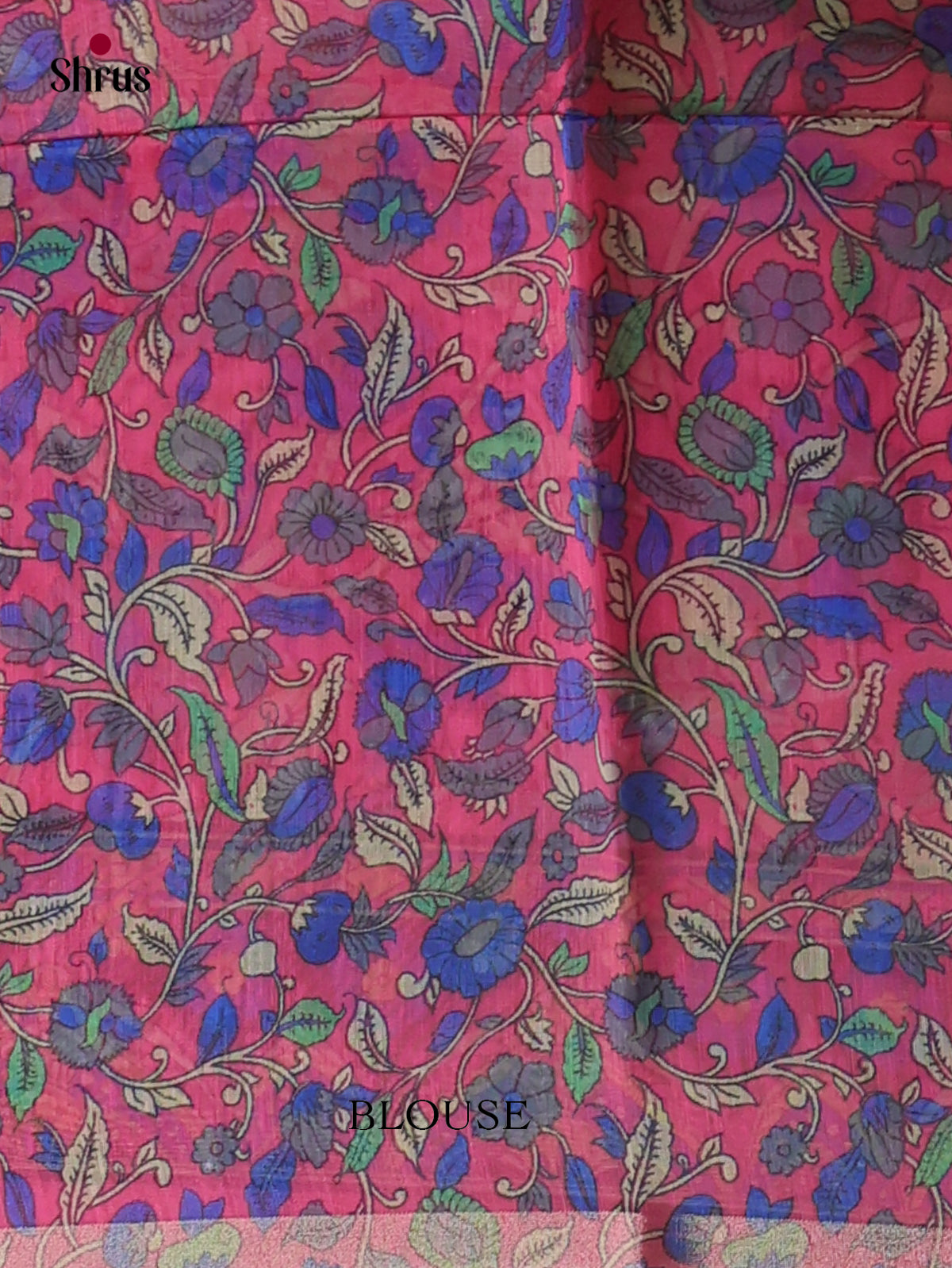 DFS24043 - Semi Maheshwari Print Saree