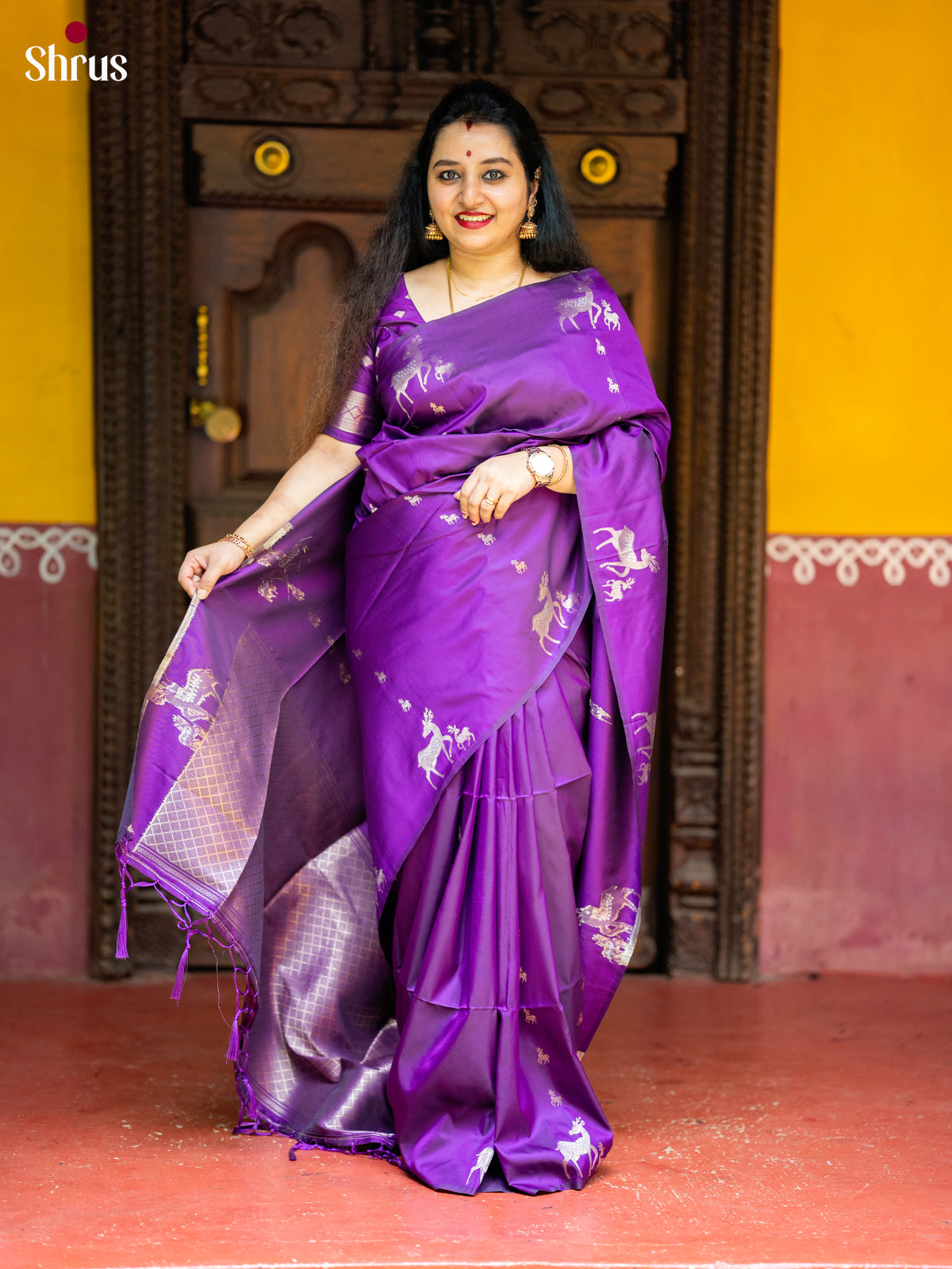 DFS25003 - Semi Softsilk Saree