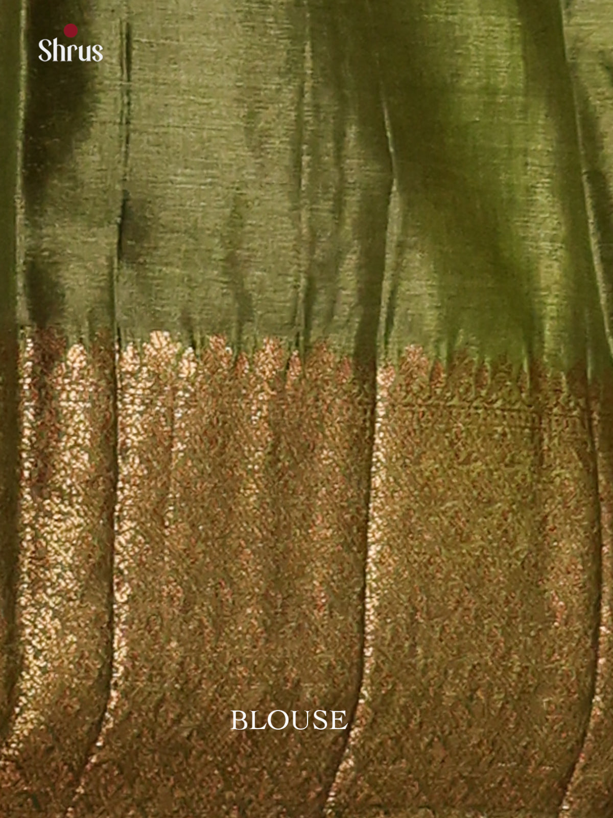 Purple & Green - Tussar Saree - Shop on Shrus.com