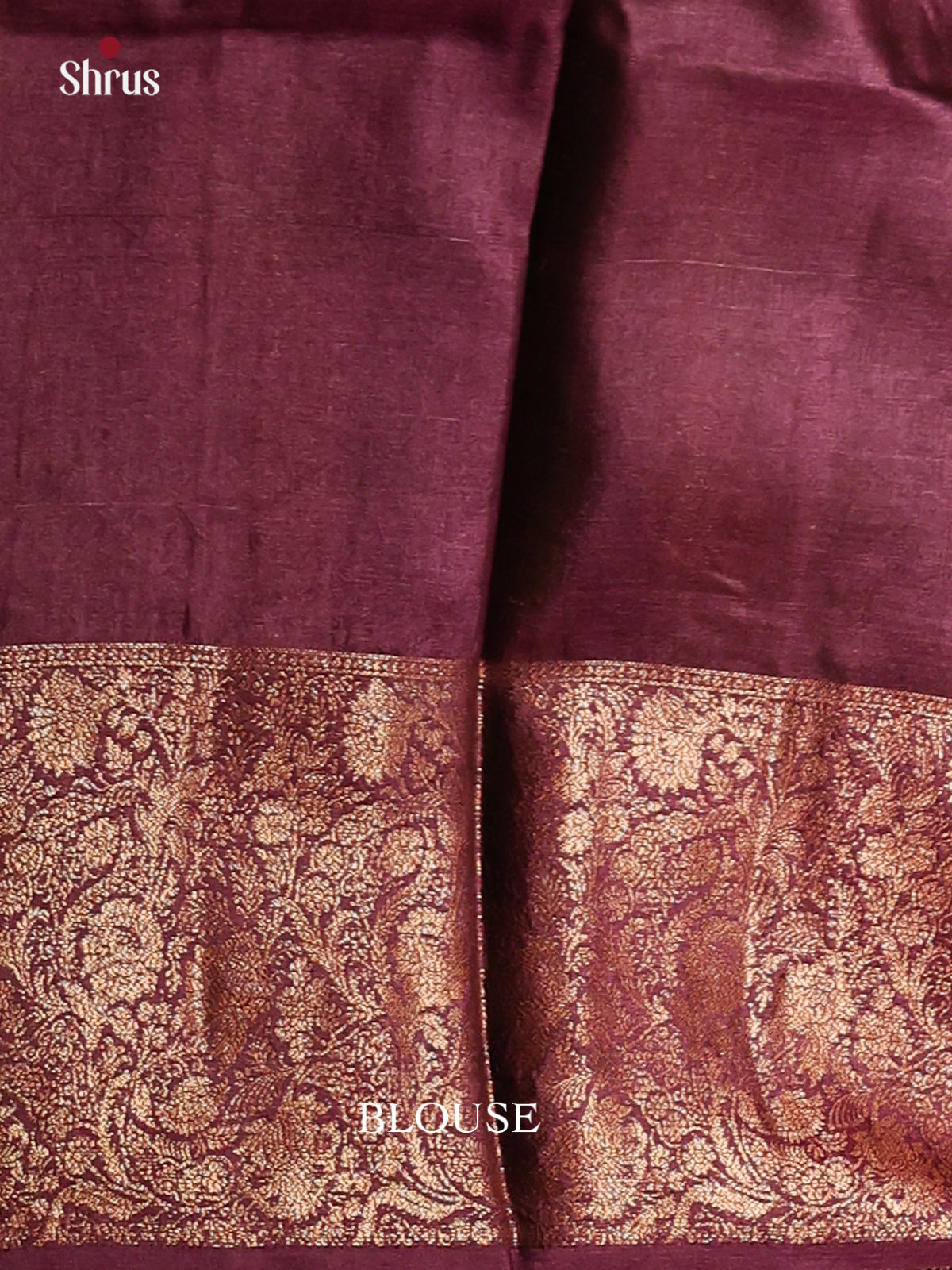 Green & Purple - Tussar Saree-1