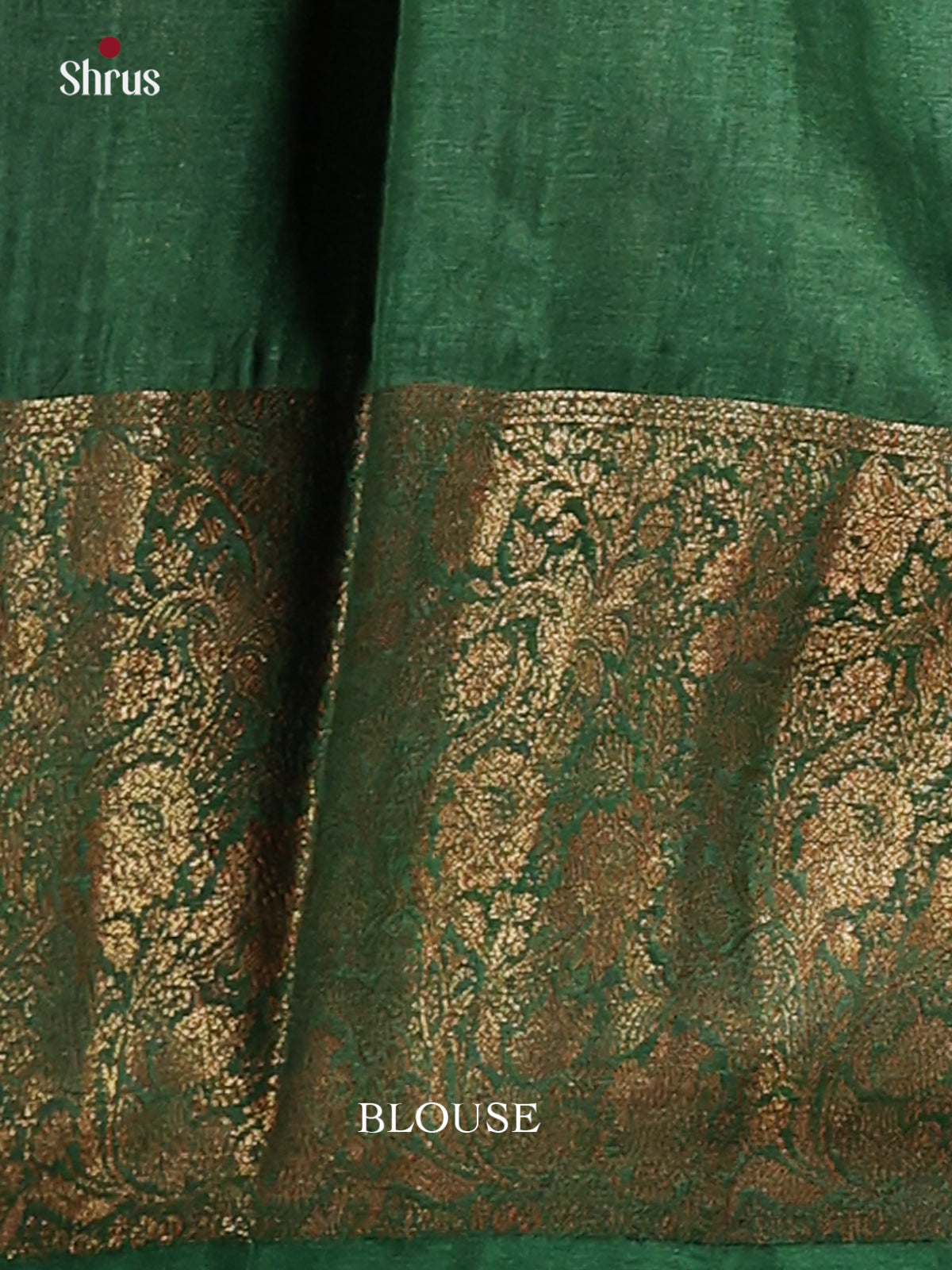 Pink & Green - Tussar Saree - Shop on Shrus.com