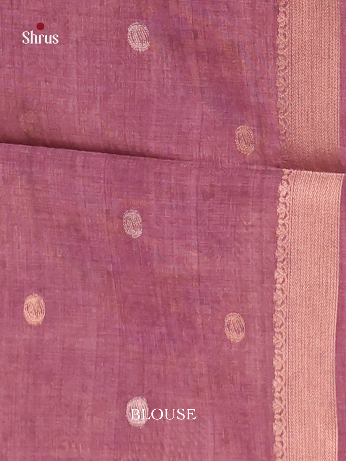 Lavender - Semi Tussar Saree