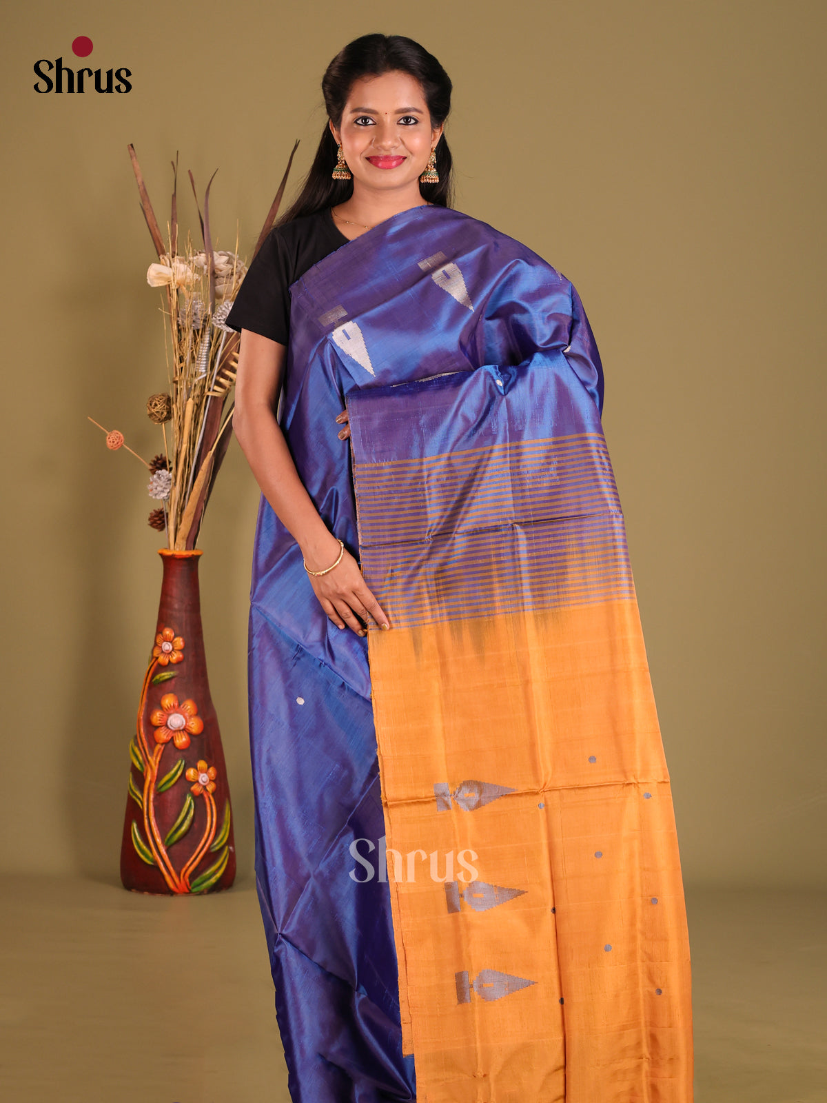 DFS26001 - Banana Pith Saree - Shop on Shrus.com