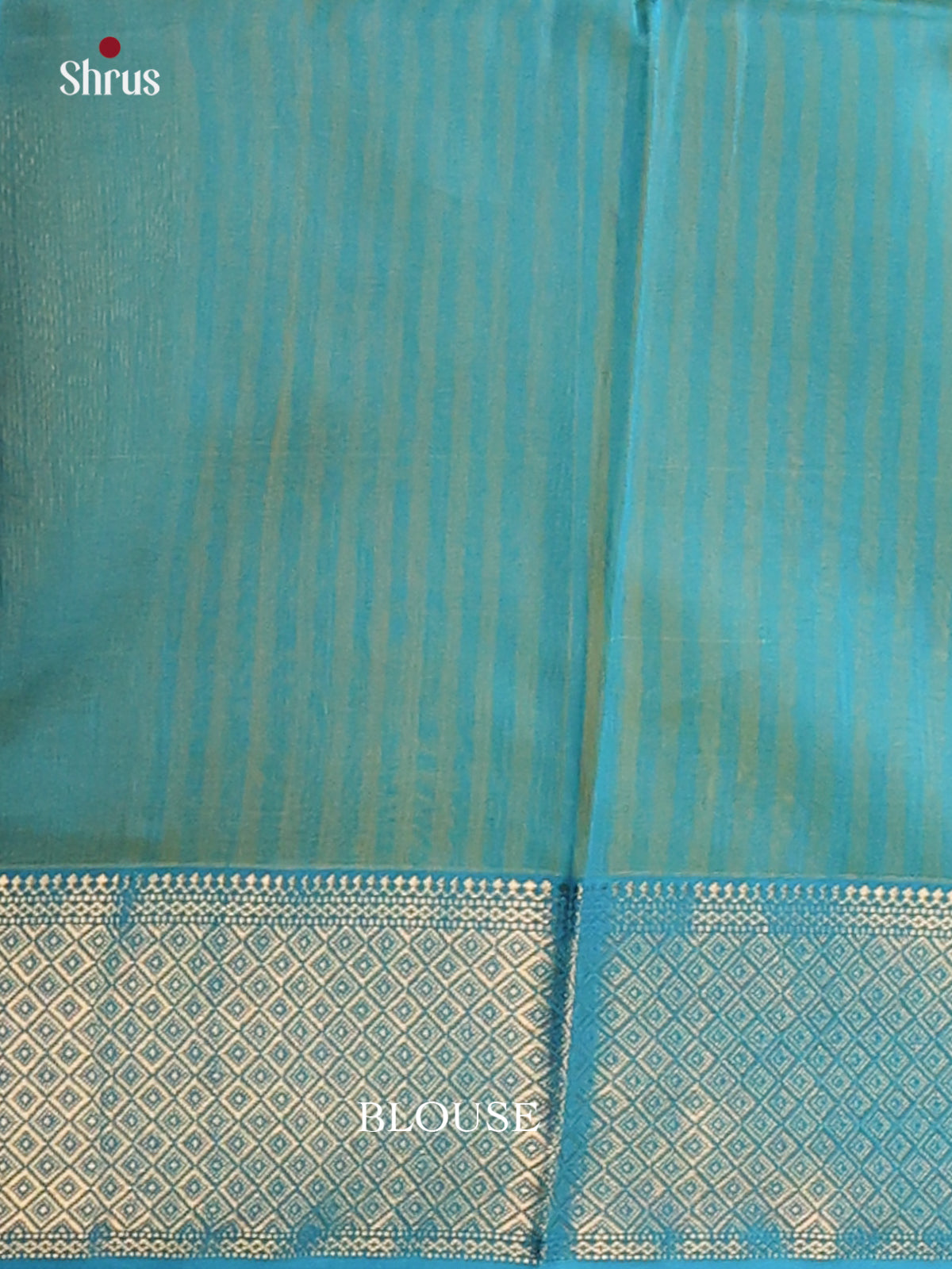 Yellow & Blue - Maheshwari silkcotton Saree - Shop on Shrus.com