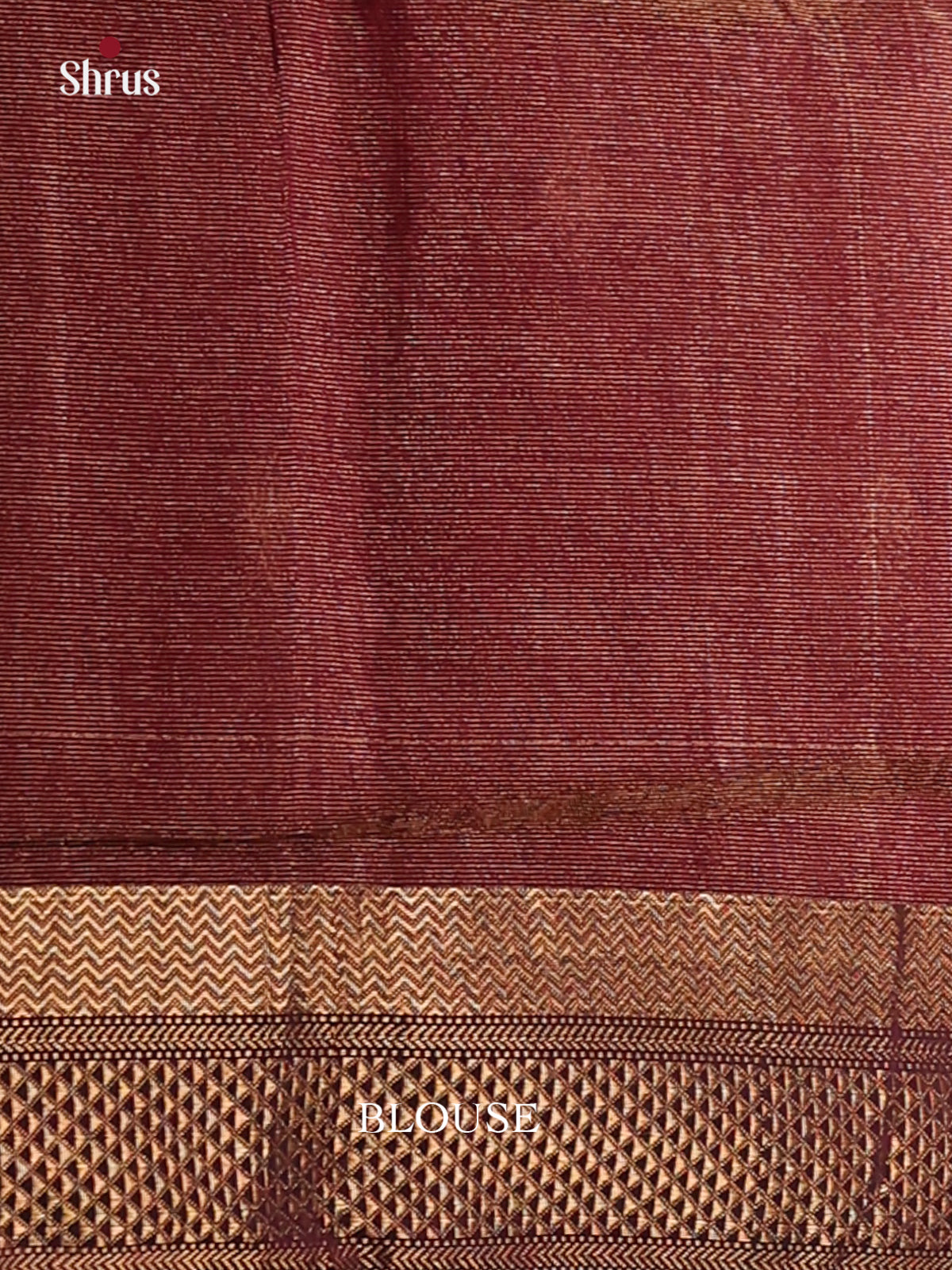 Brown(Single Tone) - Maheshwari silkcotton Saree