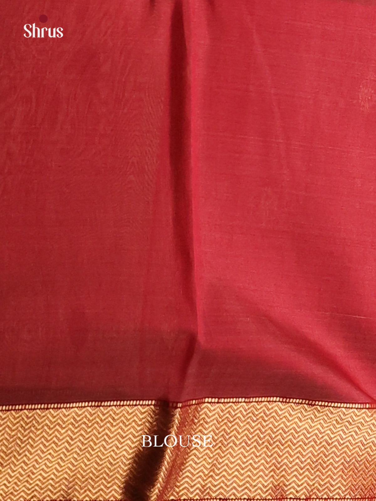 Beige & Maroon - Maheshwari silkcotton Saree - Shop on Shrus.com