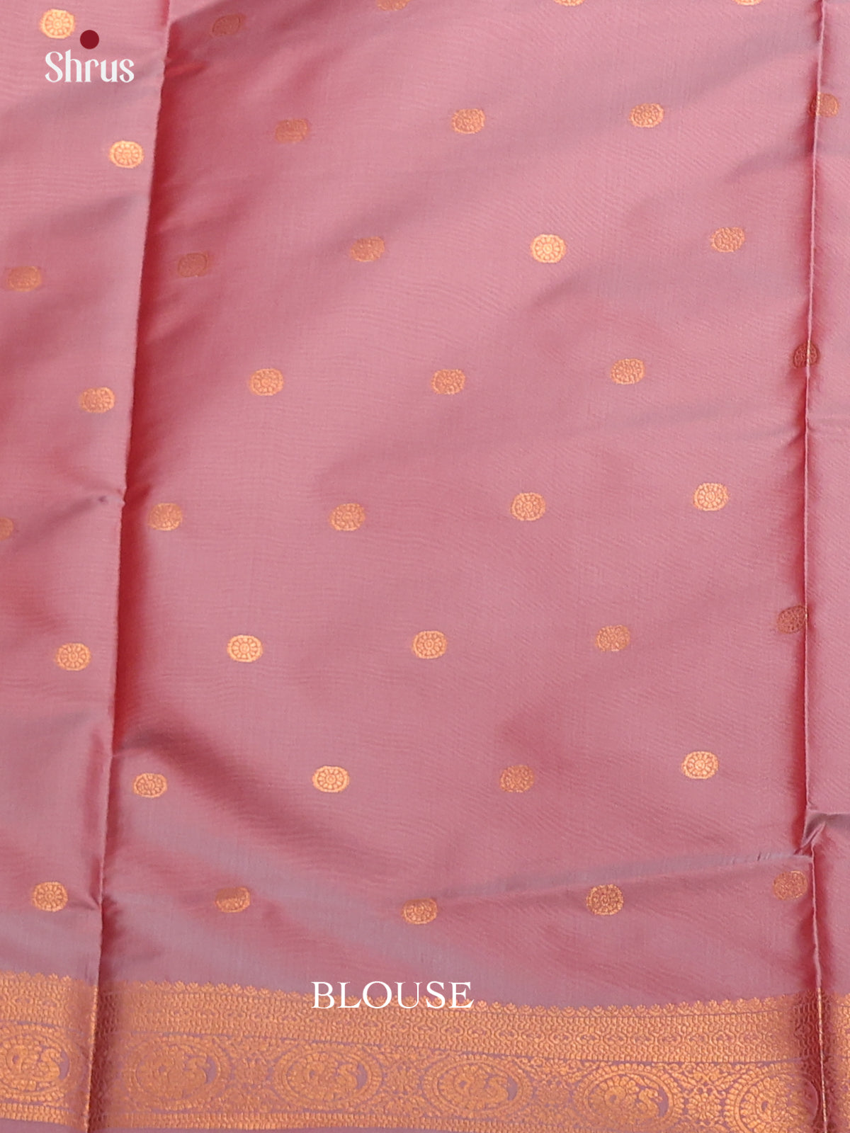 Dusty Pink - Semi Softsilk Saree