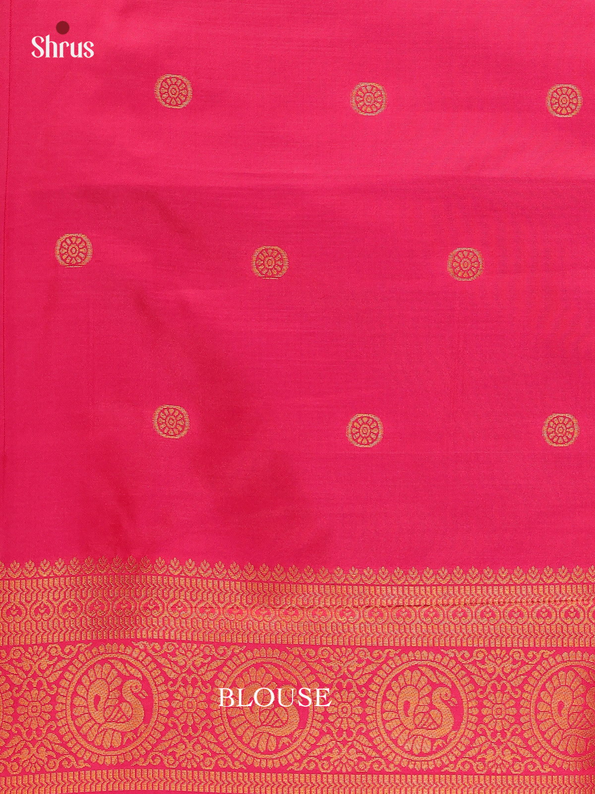 Pink - Semi Softsilk Saree