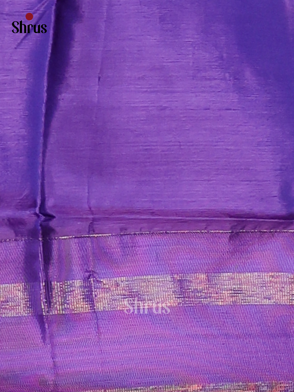 Dusty Pink & Violet - Banana Pith Saree - Shop on Shrus.com