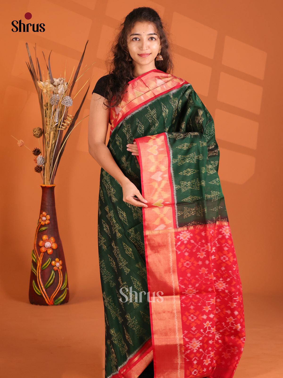 DGS07040 - Pochampally sico Saree - Shop on Shrus.com