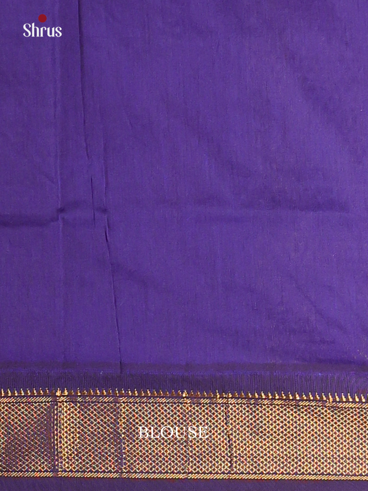 Grey & Blue- Kalyani Cotton Saree - Shop on Shrus.com