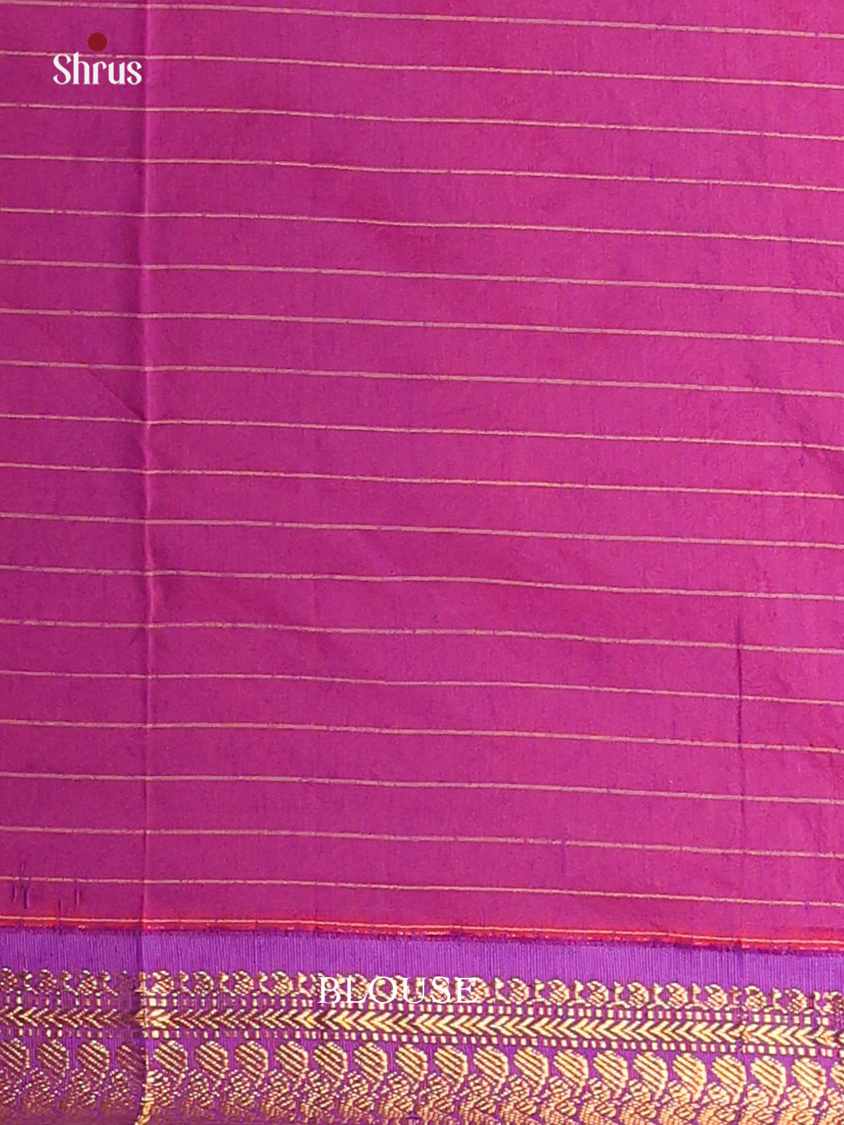 Orange & Purple - Kalyani Cotton Saree - Shop on Shrus.com