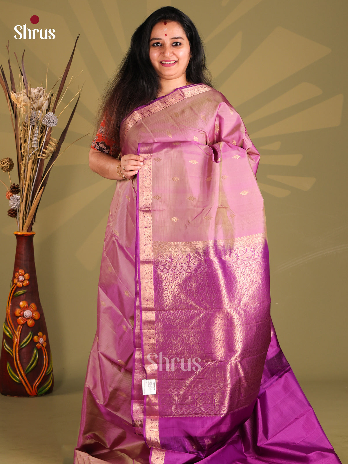DGS11027 - Kanchipuram silk (HR) Saree - Shop on Shrus.com