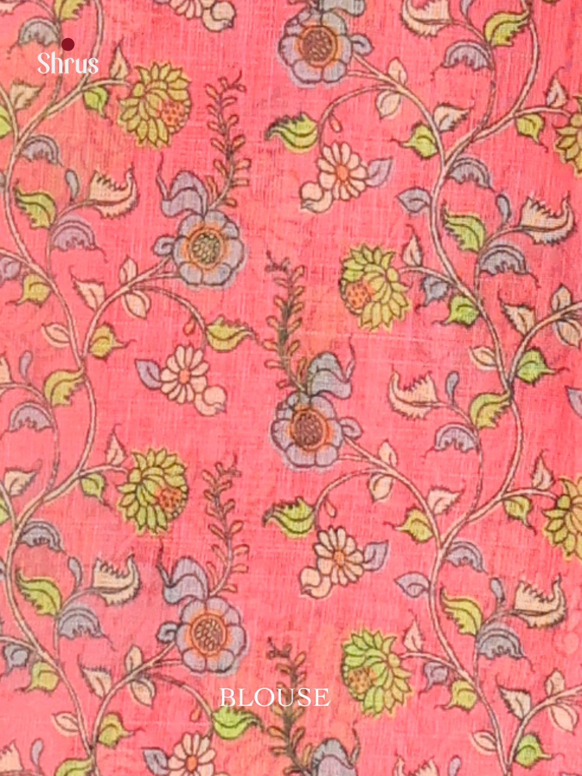 Grey & Pink-  Linen Cotton Saree - Shop on Shrus.com