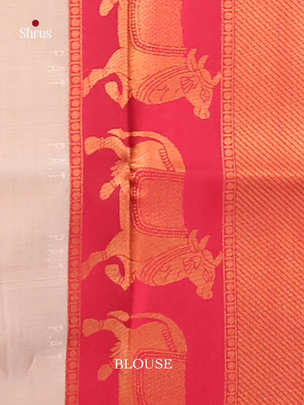 Dusty Pink & Maroon Semi Softsilk Saree - Shop on Shrus.com