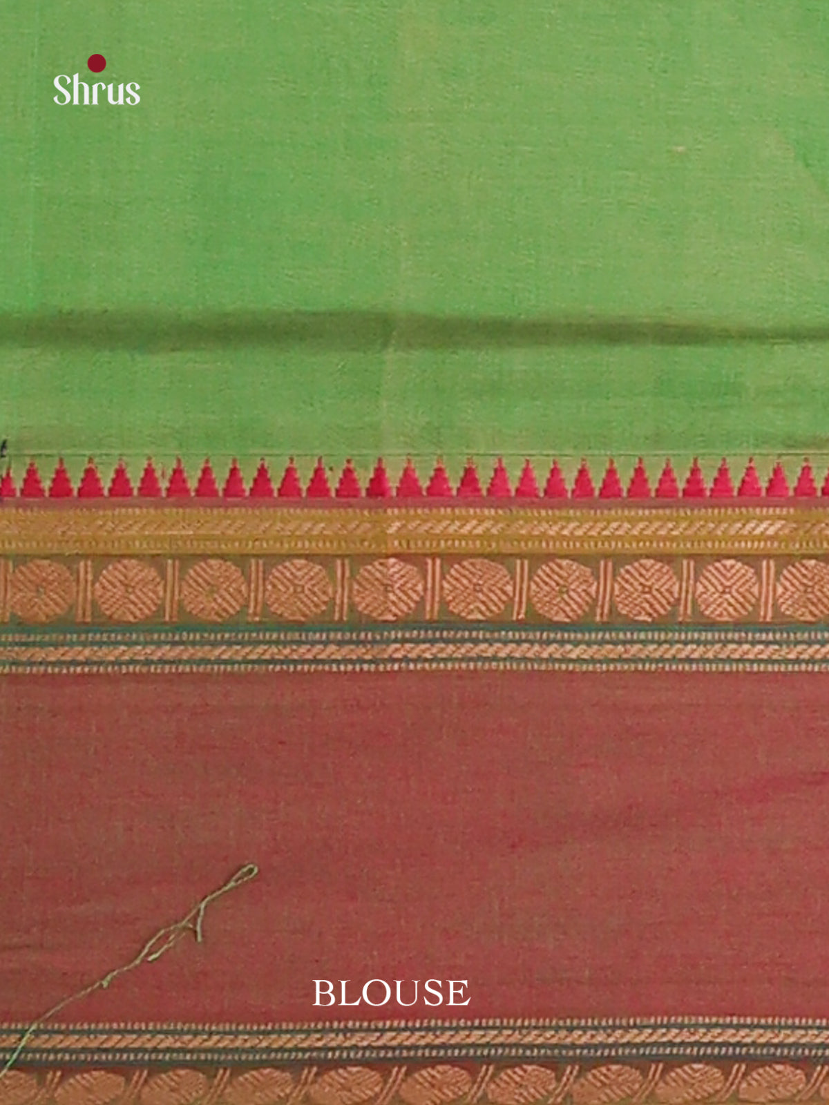 Green & Brown - Narayanpet Cotton Saree
