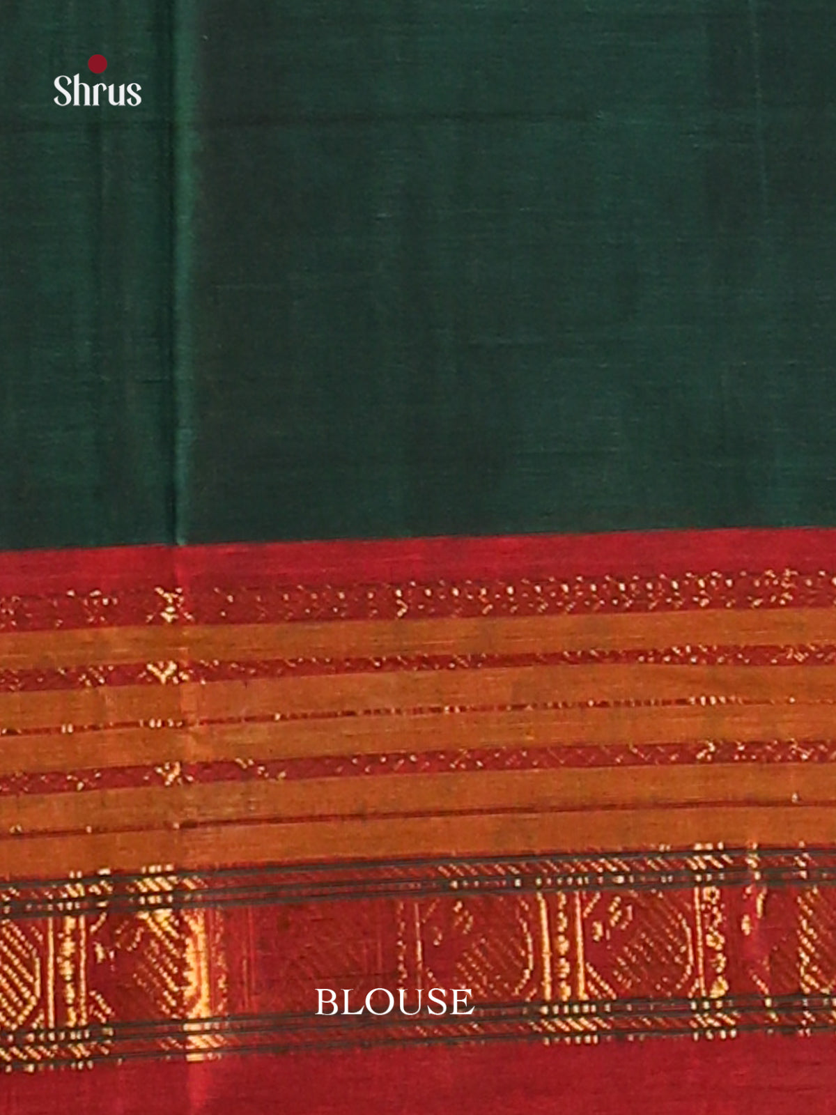 Green & Red - Narayanpet Cotton Saree