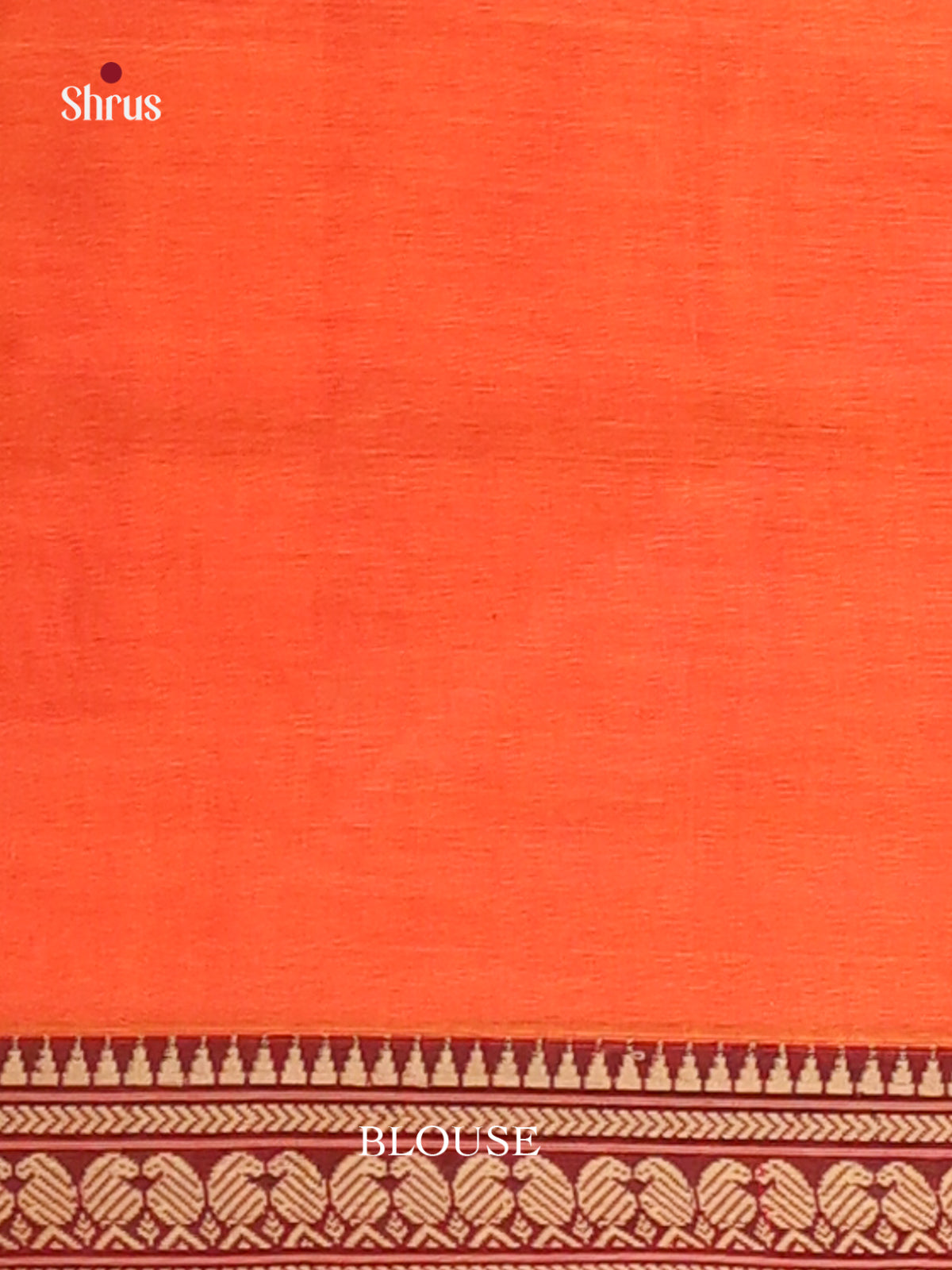 Orange & Green - Narayanpet Cotton Saree