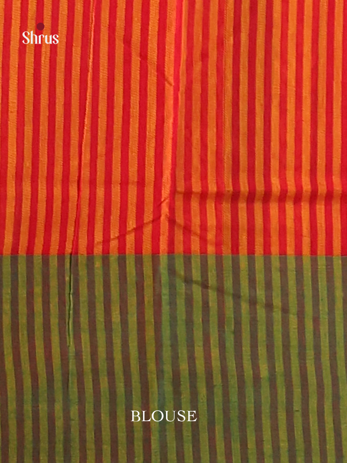 Red & Green - Narayanpet Cotton Saree