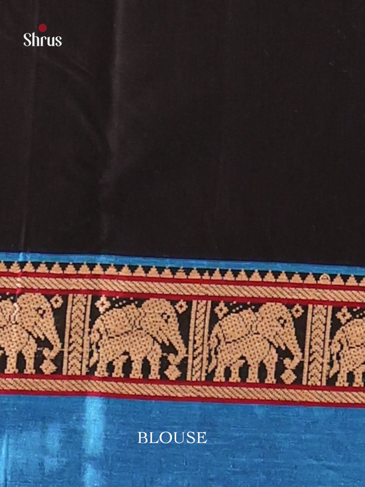 Black & Blue - Narayanpet Cotton Saree