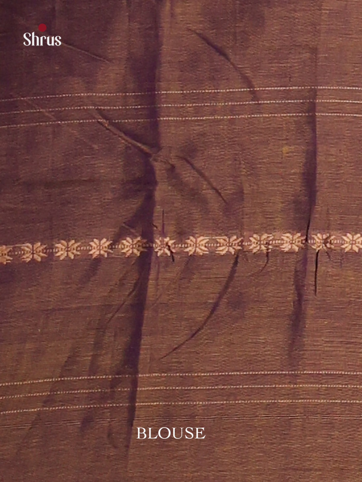 Double Shaded Brown- Narayanpet Cotton Saree
