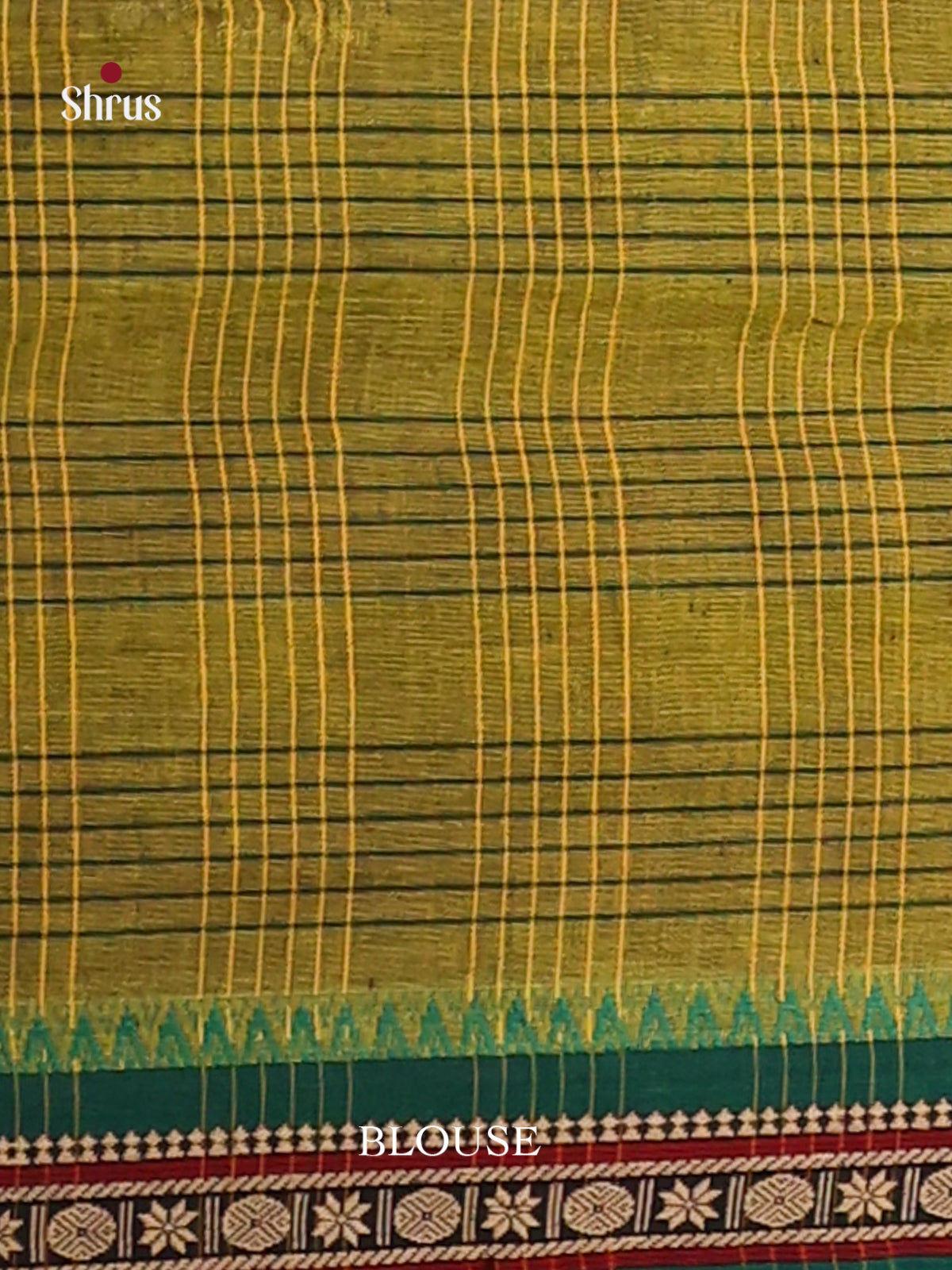 Light Green & Green - Narayanpet Cotton Saree