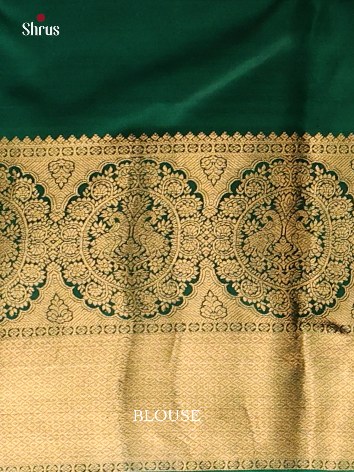 Elegant Red Kanchipuram silk  Saree with rich traditional zari border-2