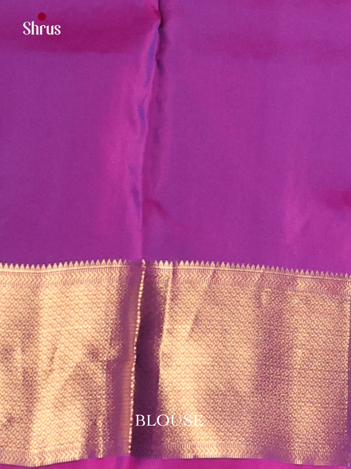 Blue & Purple- Kanchipuram-halfpure Saree