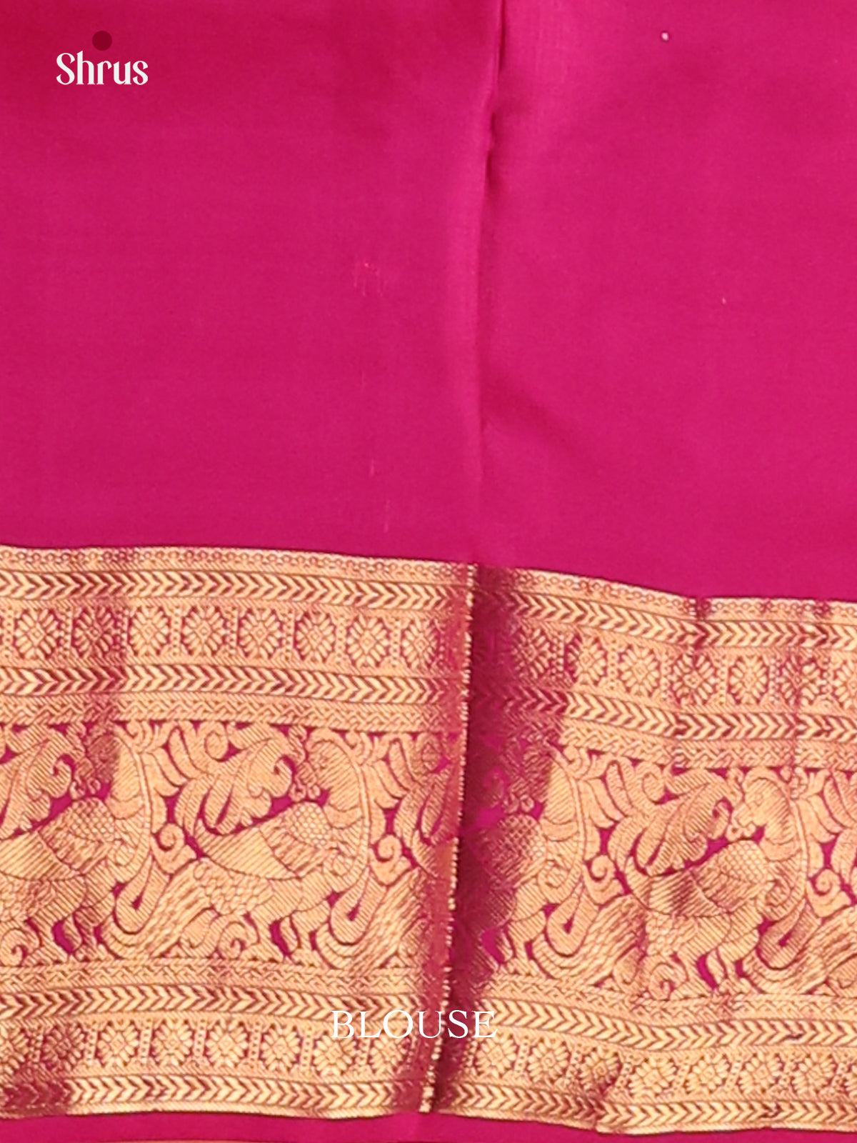 Violet & Majenta - Kanchipuram-halfpure Saree - Shop on Shrus.com