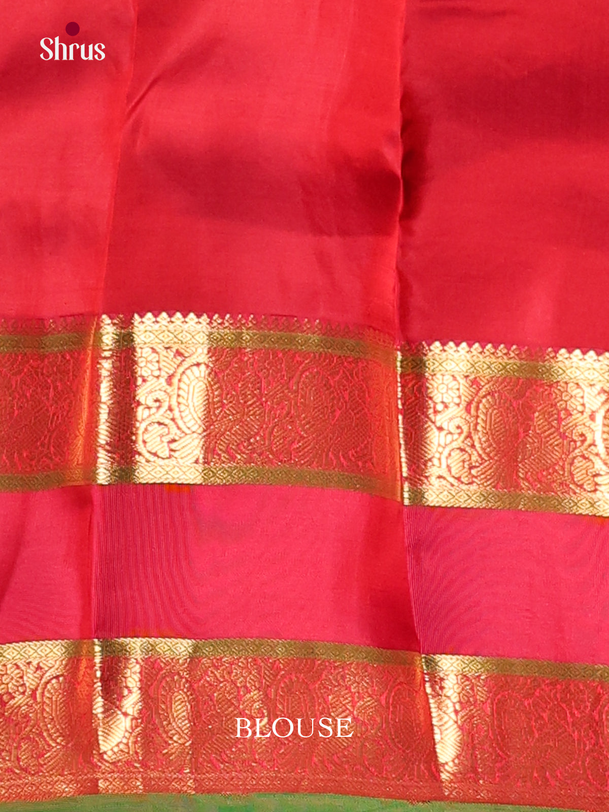 Purple & Maroon - Kanchipuram-halfpure Saree - Shop on Shrus.com