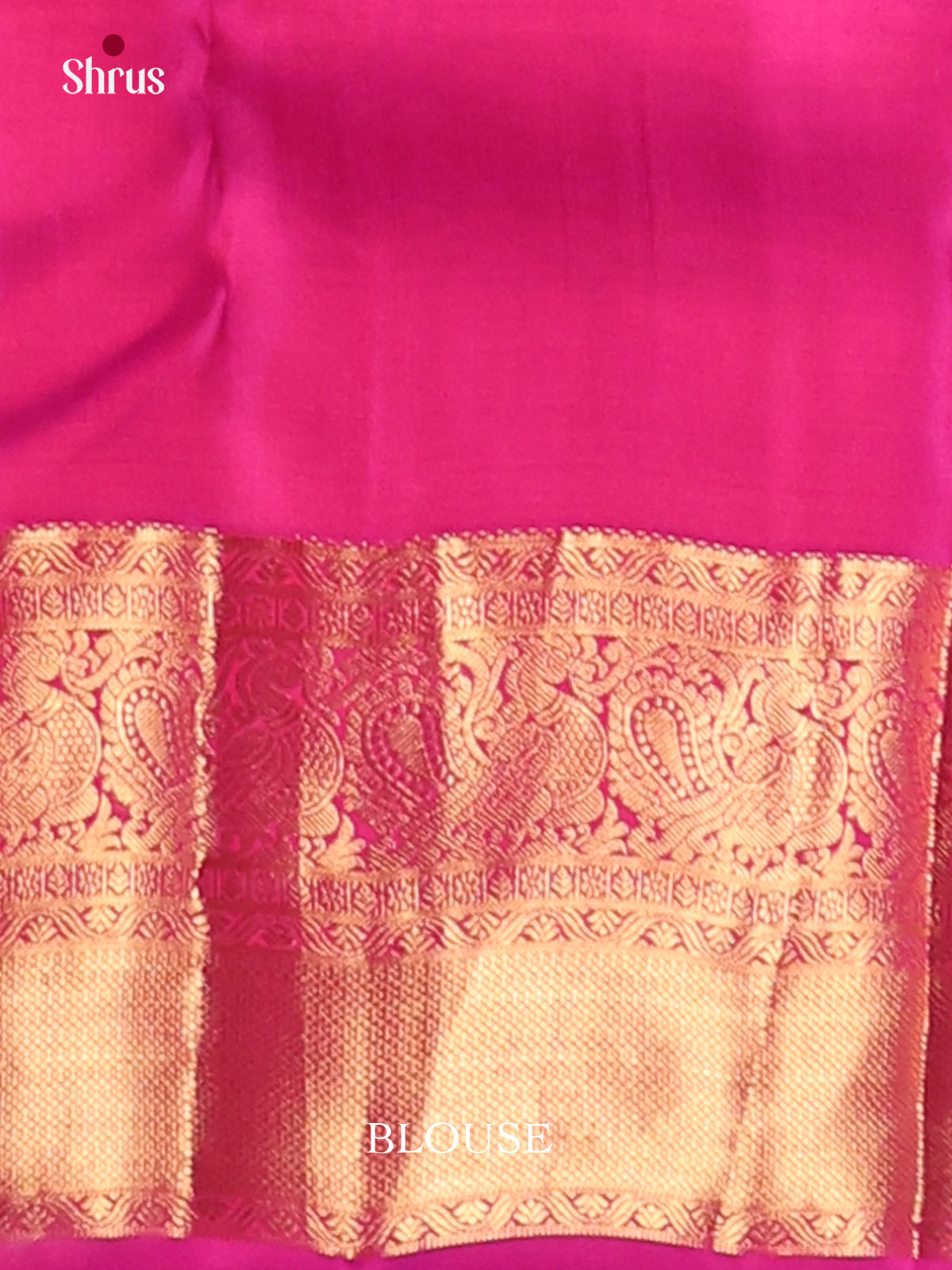 Violet & Majenta - Kanchipuram-halfpure Saree - Shop on Shrus.com