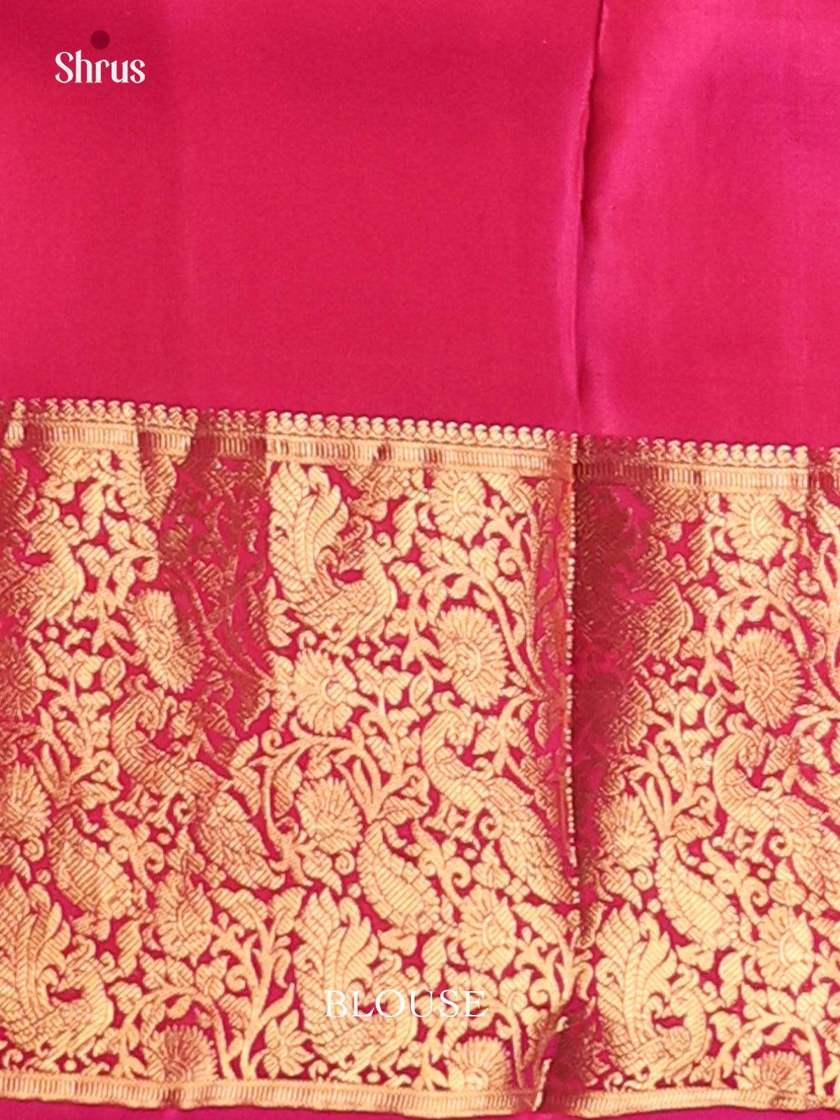 Brown & Pink - Kanchipuram-halfpure Saree