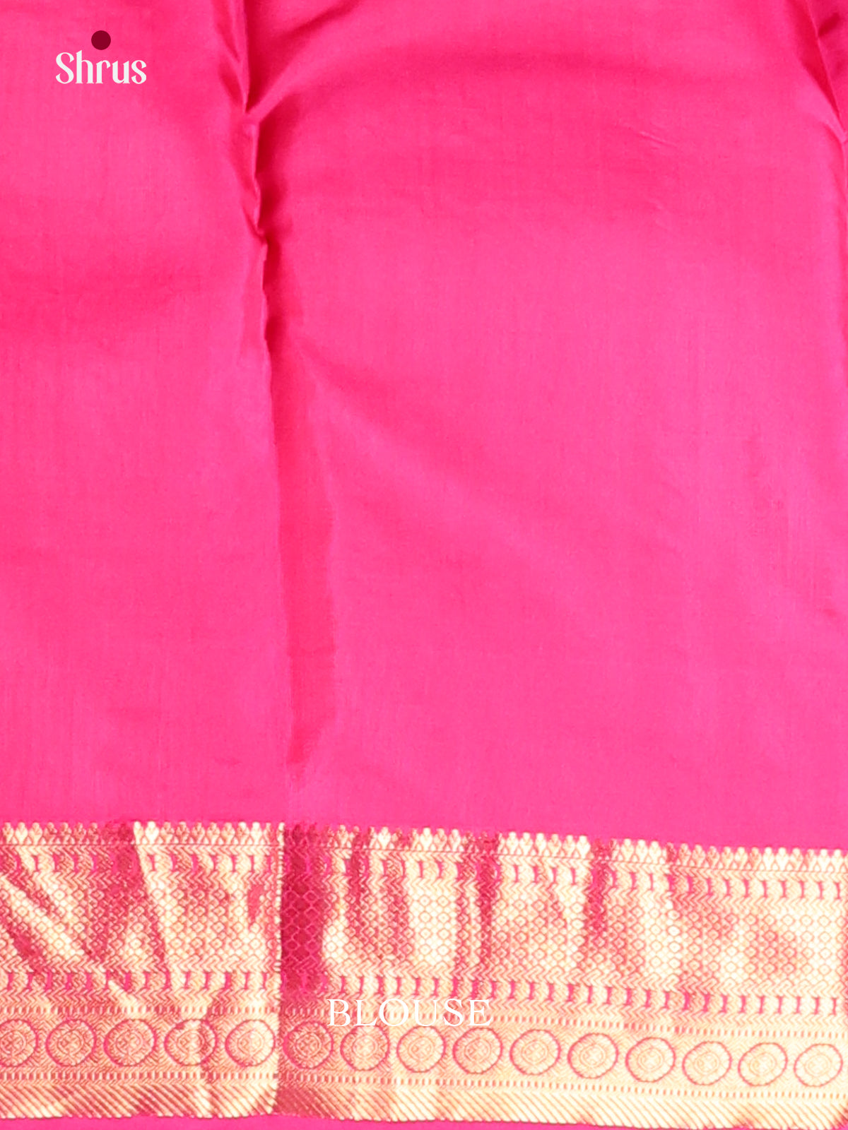 Purple & Pink - Kanchipuram-halfpure Saree - Shop on Shrus.com