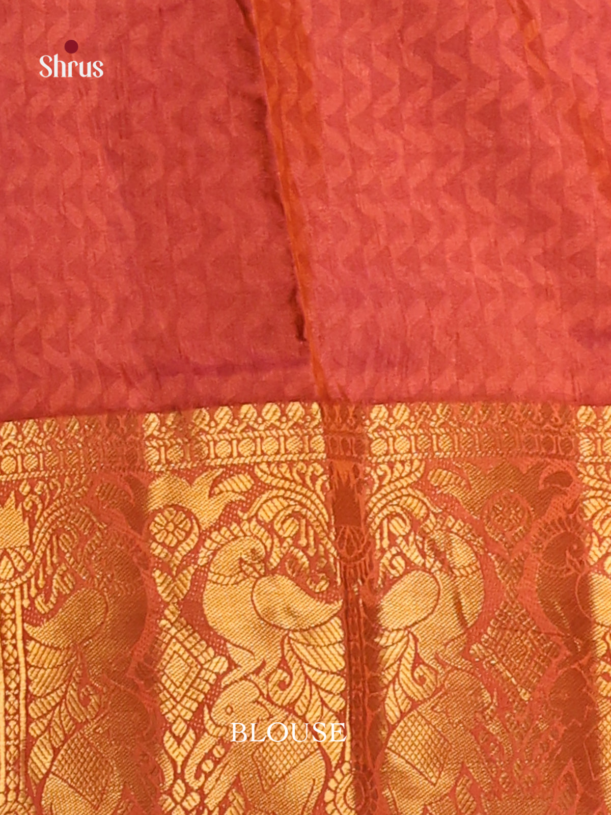 Pink & Brick - Semi Patola Saree - Shop on Shrus.com
