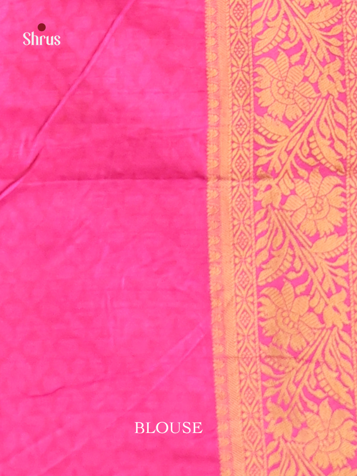 Purple & Pink - Semi Patola Saree - Shop on Shrus.com