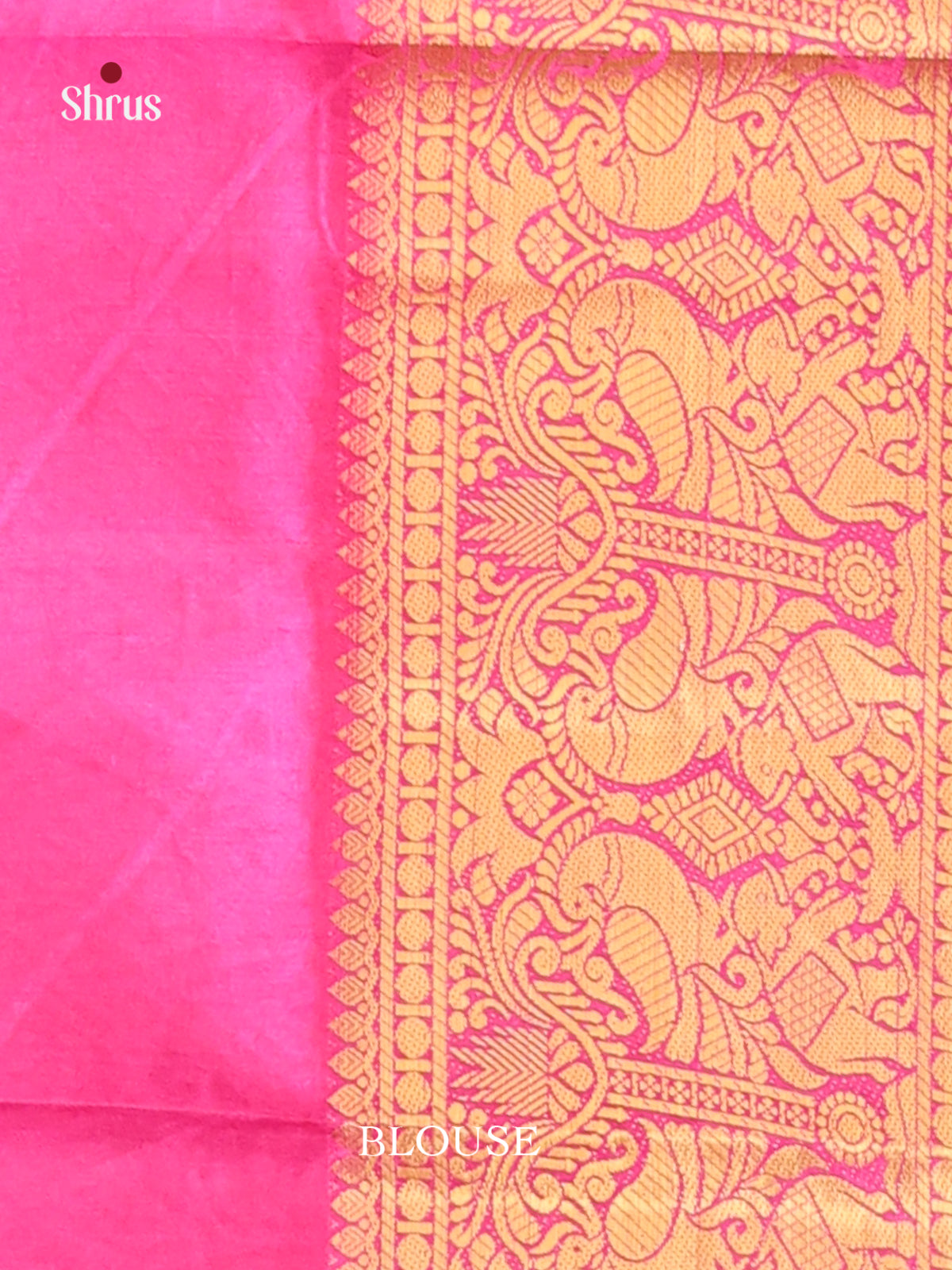 Purple & Pink - Semi Patola Saree