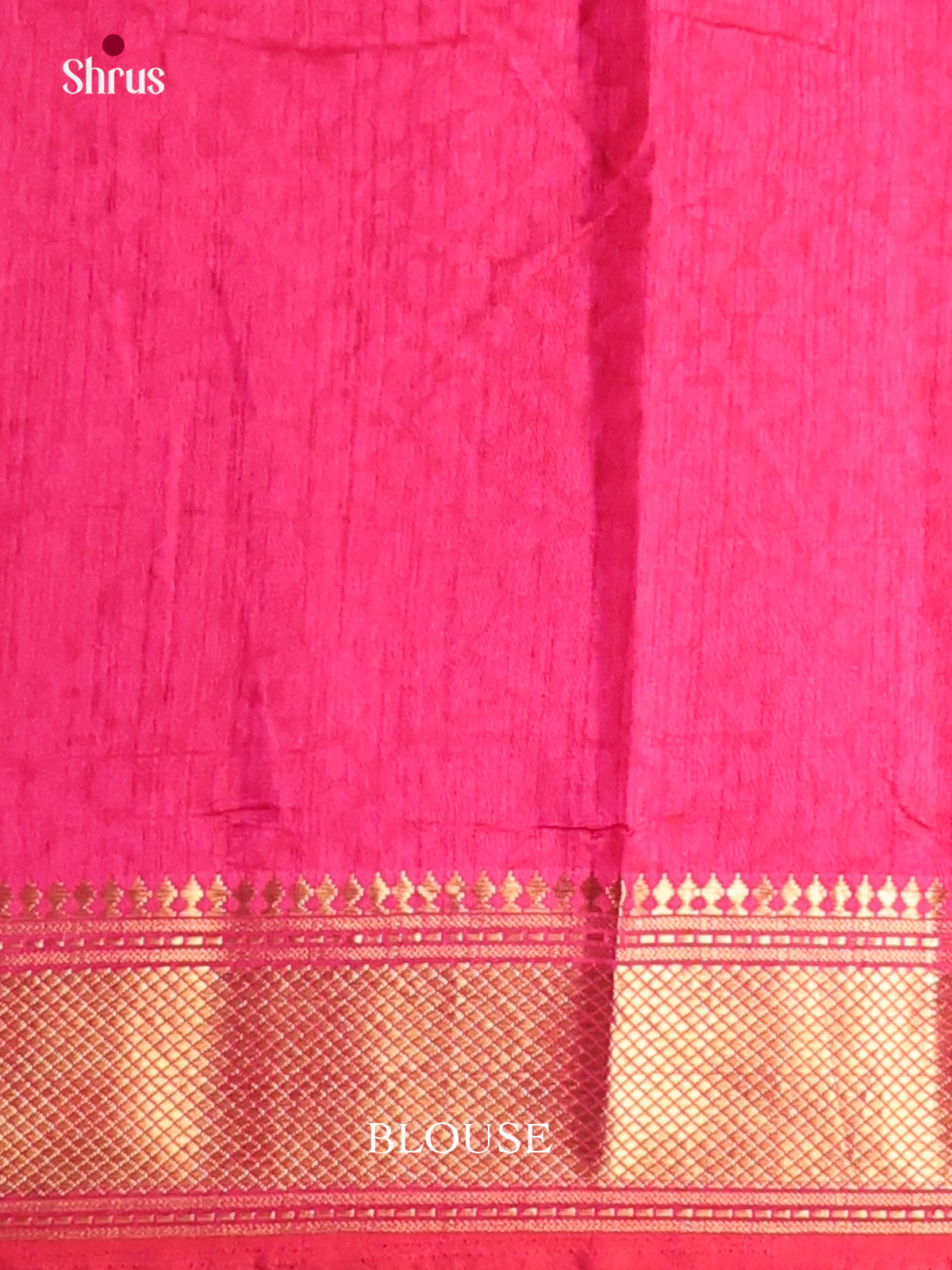 Purple & Pink - Semi Patola Saree - Shop on Shrus.com