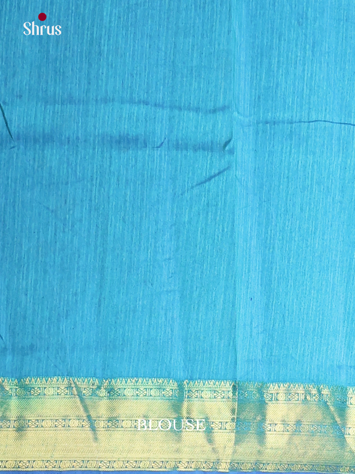 Blue & Teal- Semi Patola Saree